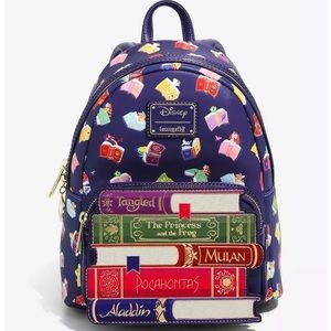 Loungefly Princess Books Backpack